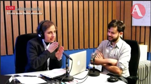 Entrevist con Carlos Pérez Ricart en Aristegui Noticias